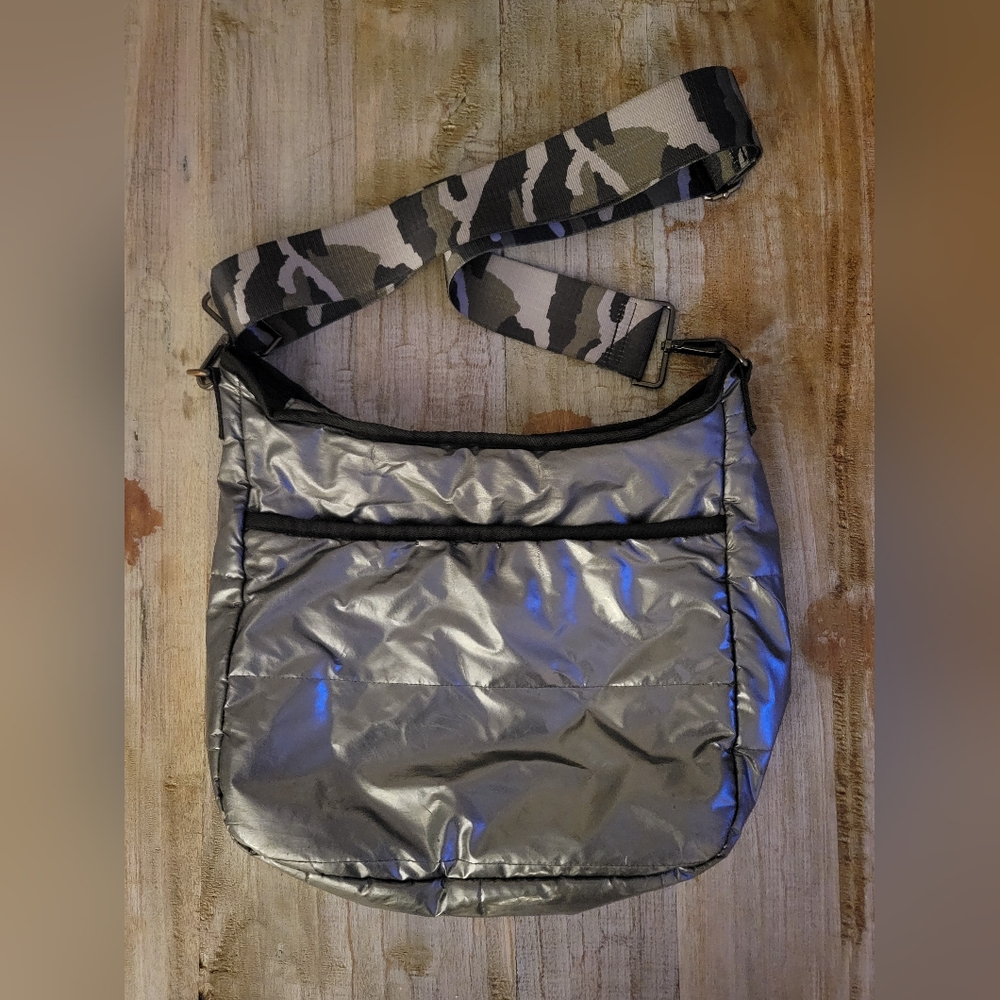 Haute Shore Silver Quilted Bag